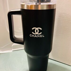 Stylish Travel Mug with Straw